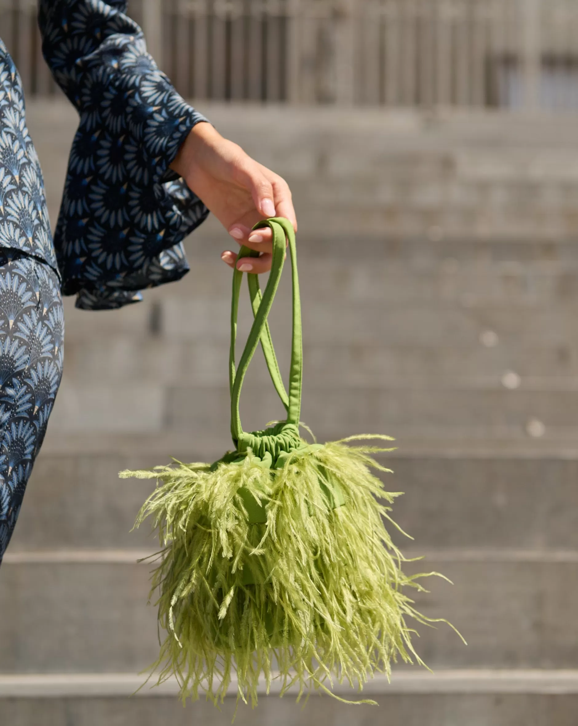 Lady Pipa Bolsos-Bolso Bruna Plumas
