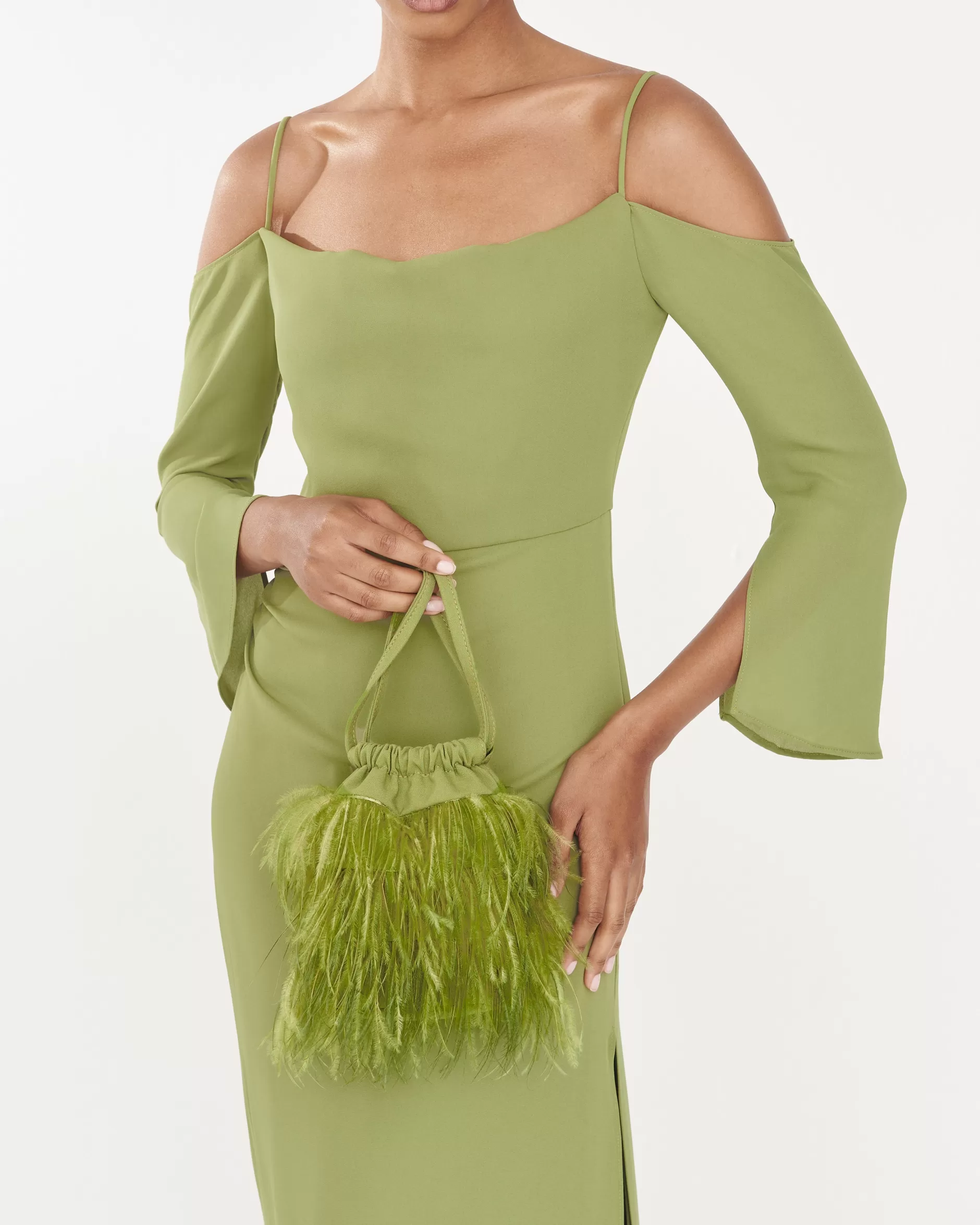 Lady Pipa Bolsos-Bolso Bruna Plumas