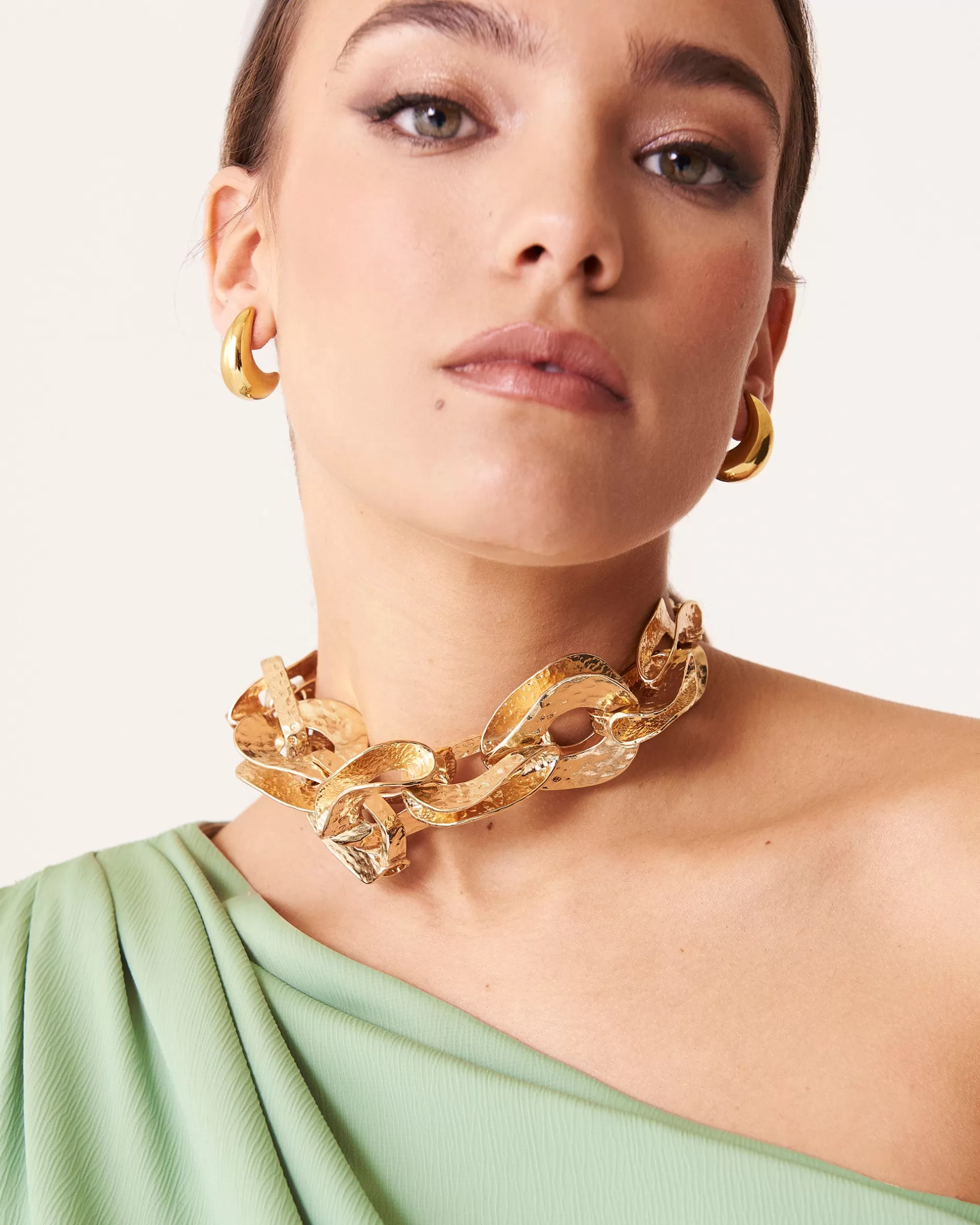 Lady Pipa Joyas-Collar Eslabón