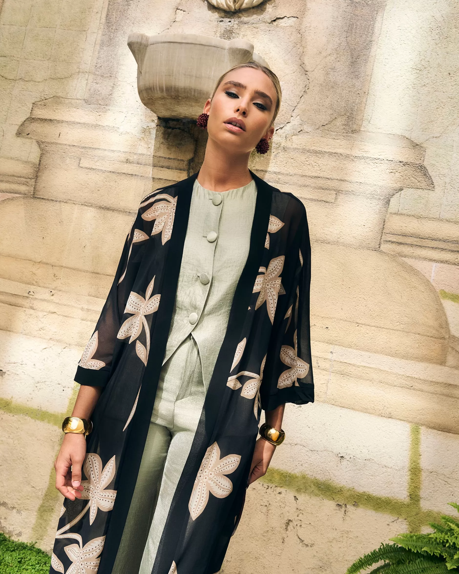 Lady Pipa Kimonos Y Chales | Kimonos Y Chales-Kimono Nori