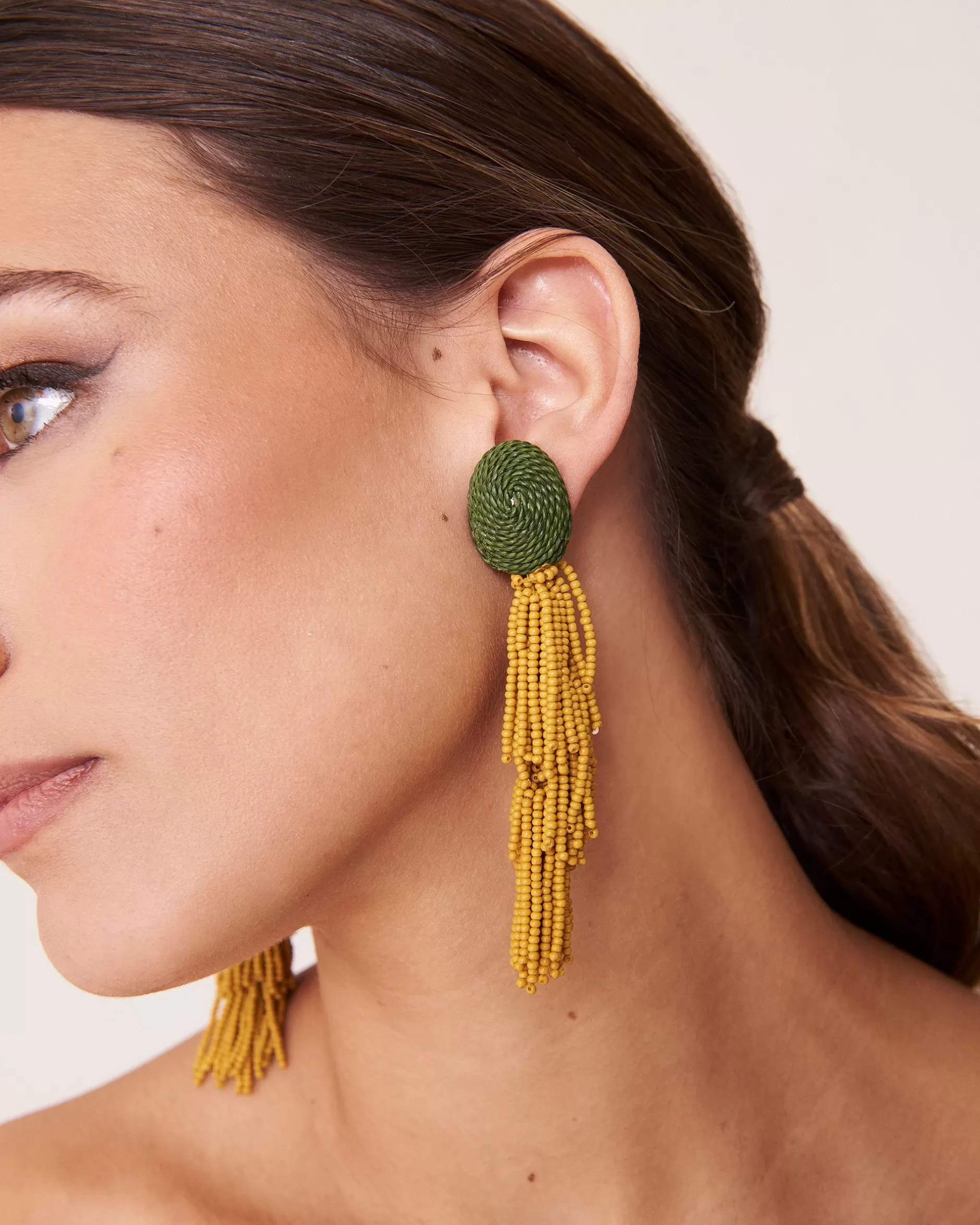 Lady Pipa Joyas-Pendientes Flecos