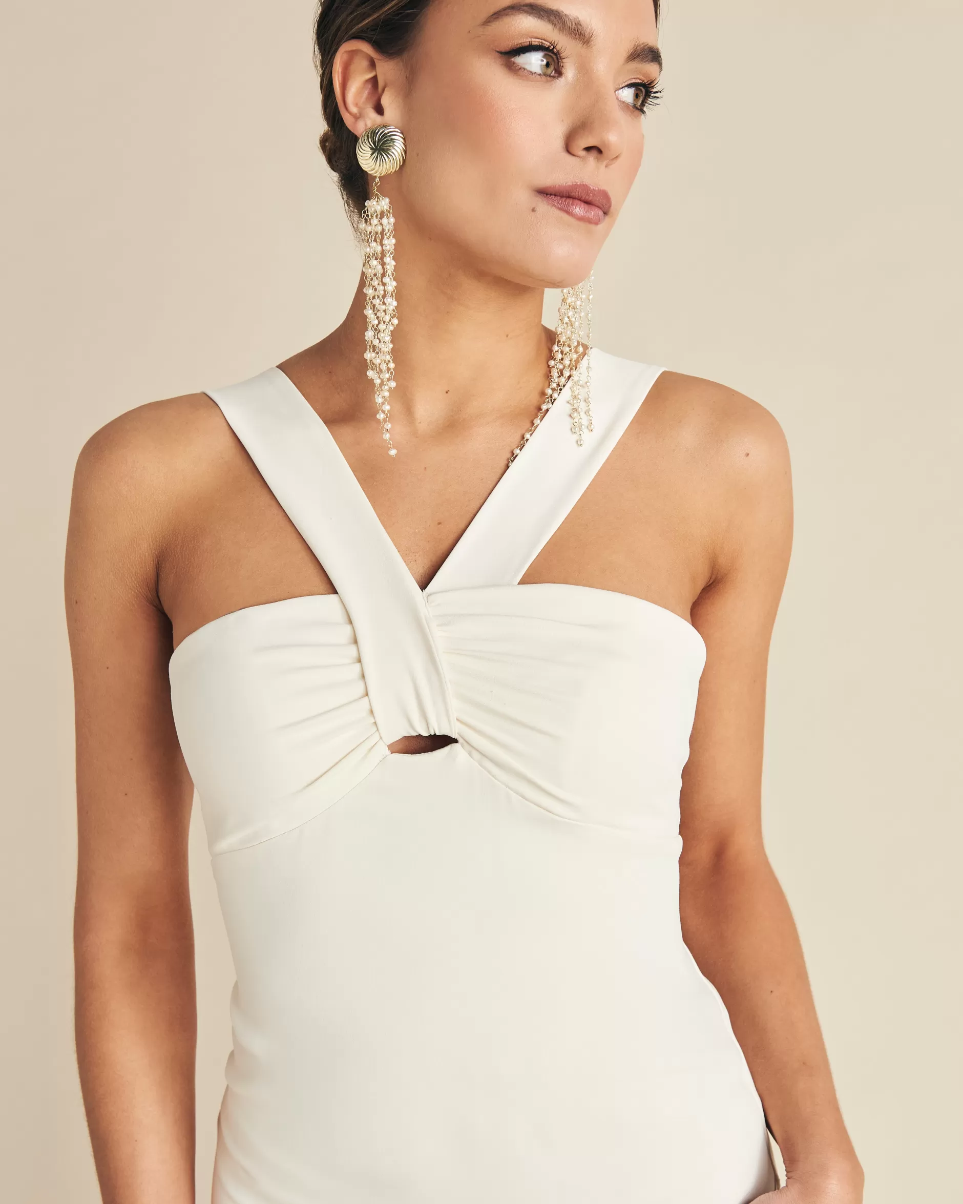 Lady Pipa Joyas-Pendientes Gabi De Sita Nevado