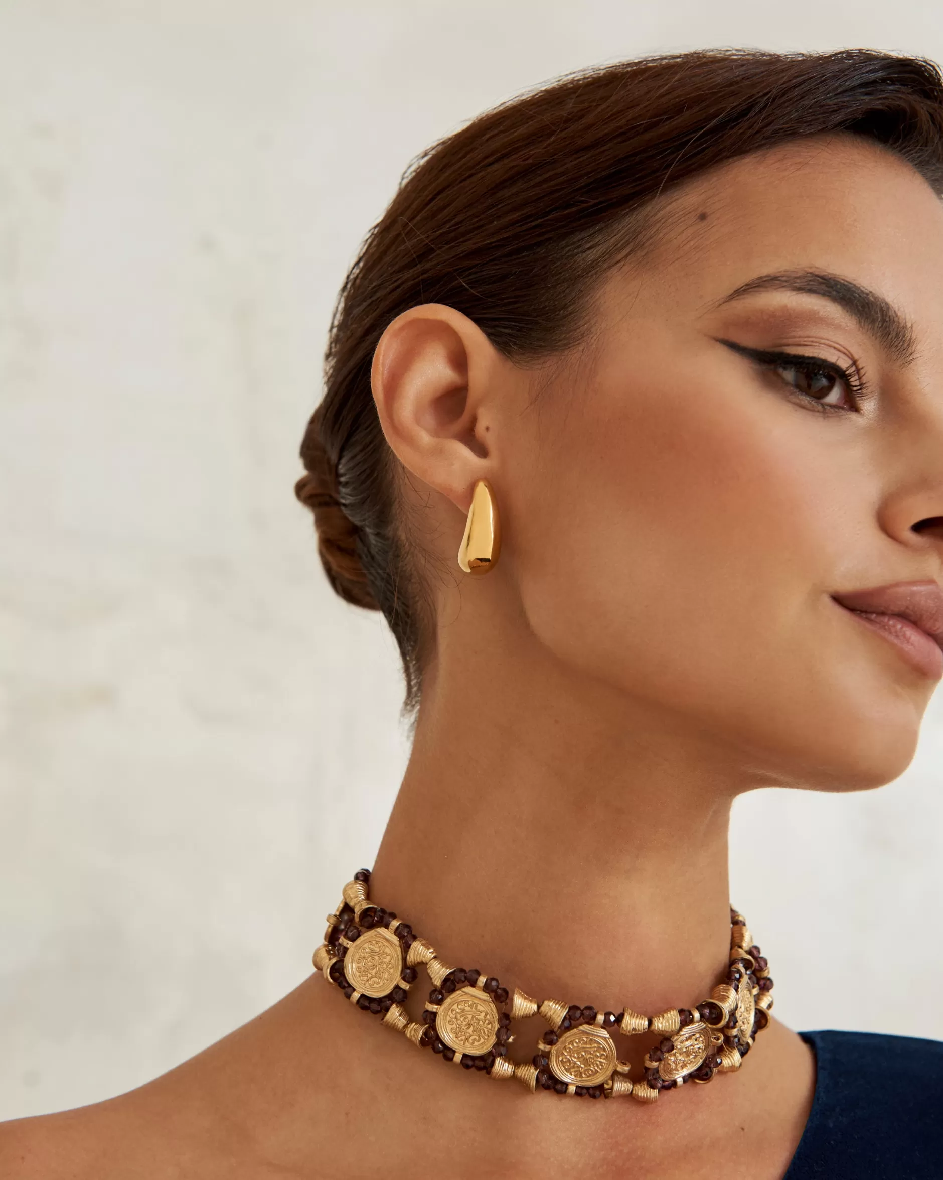 Lady Pipa Joyas-Pendientes Gota
