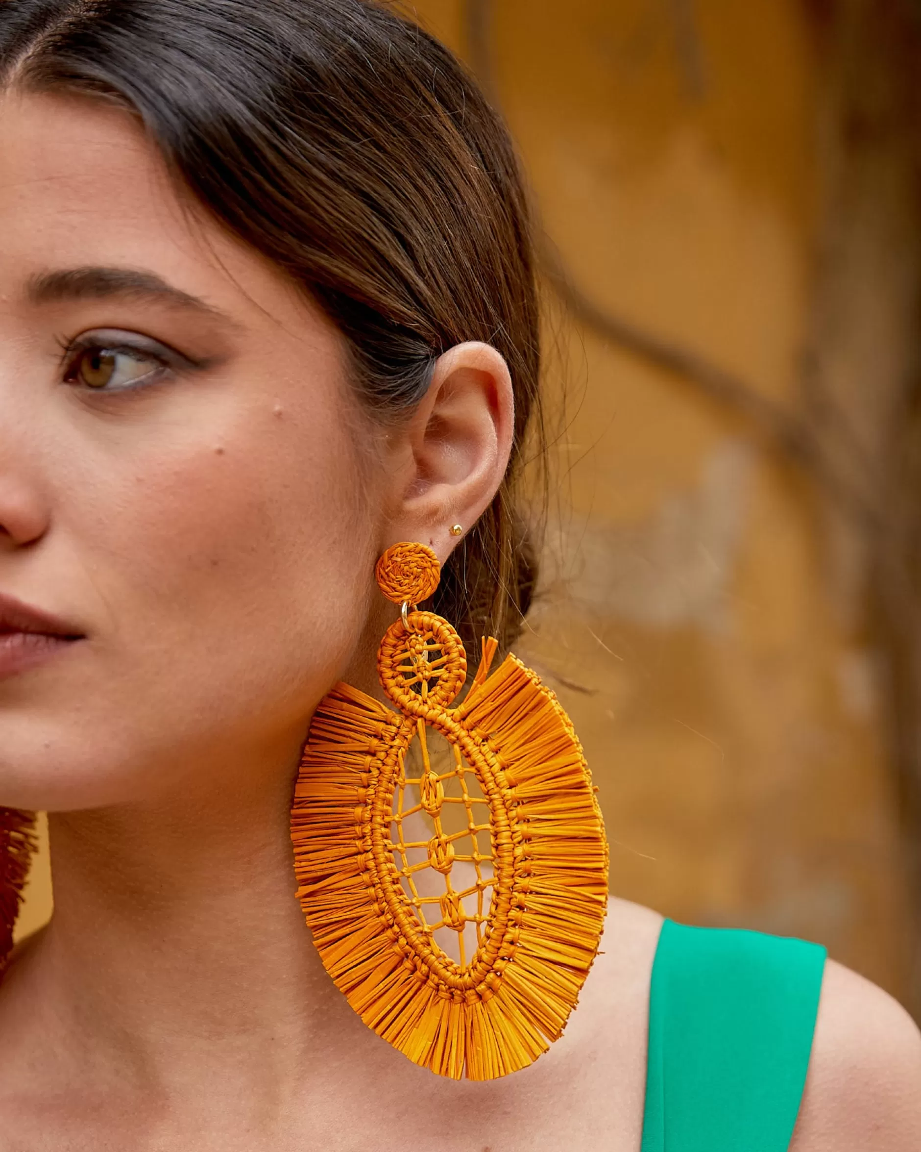 Lady Pipa Joyas-Pendientes Pipa De Verbena
